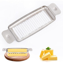 Trancheuse à beurre et à fromage en acier inoxydable avec fils tranchants,
