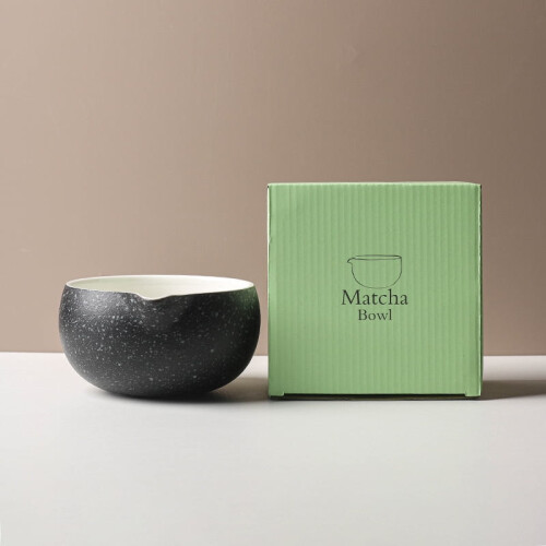 Μπολ τσαγιού Matcha από πορσελάνη με ματ γλάσο 17oz