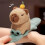 Pulseira de pelúcia de capivara para crianças, 1 peça 3