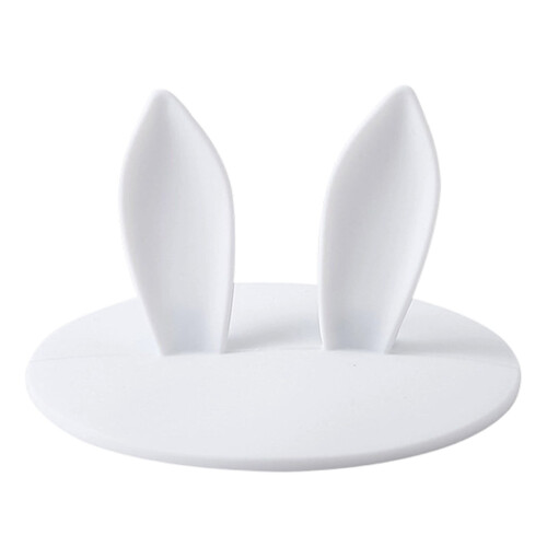 Silikon-Becherdeckel mit Hasenohren, 4er-Pack, 5 cm