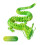 Bréagán Fidget Dragon Gem Priontáilte 3D 1 phíosa 1