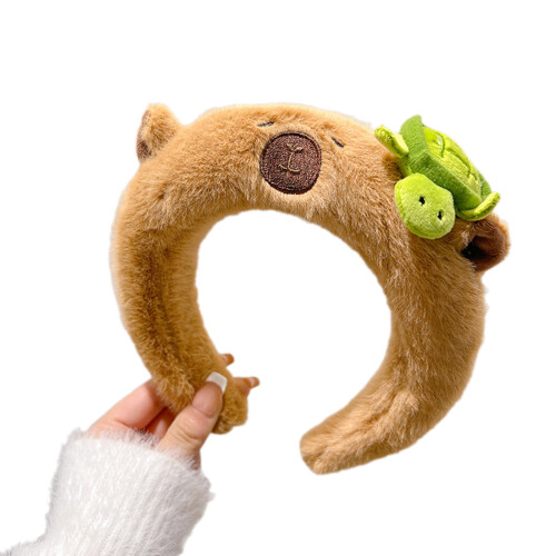 Kinderhaarbänder mit Capybara-Motiv, 1 Stück