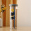 Waterfles met zeef, transparant, PC, 180 ml 1