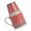 Ensemble pichet et tasse en céramique rouge avec anse, 1 ensemble 1