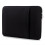 Laptop-sleeve med blød lynlås, 17 tommer, sort 1