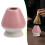 Frusta da matcha in ceramica, rosa e beige, 1 pezzo 1