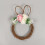 Easter Bunny Wreath with Eggs and Soft Blooms Small 1