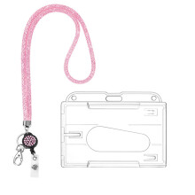 Lanière porte-badge Witspace Bling avec support rétractable1