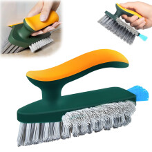 Brosse de nettoyage de vitres avec raclette et grattoir (1 pièce)