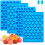 Moule à bonbons carré en silicone 252 cavités 1