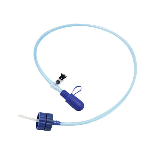 Drinkslang voor waterflessen met dubbele adapter