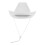 Καπέλο Cowgirl για κορίτσια λευκό καουμπόικο καπέλο εξωτερικού χώρου 1 σετ 1