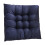 Solid Color Frosted Chair Cushion 1 Piece 2