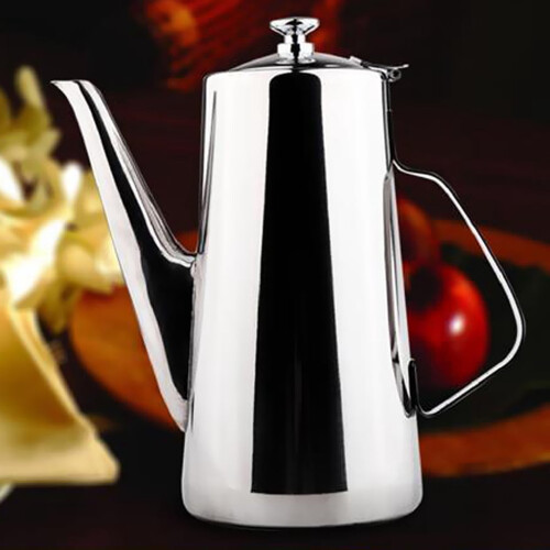 Edelstahlkaraffe mit Deckel und Griff, 2 l 1