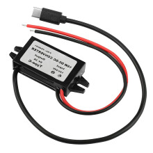 Waterproof12V24V to5V USB-C Power Adapter with