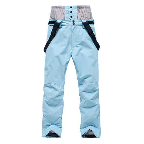 Winter couple ski pants warm thick cotton 2 pcs