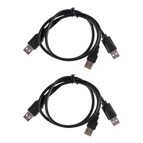 Καλώδιο διαχωριστή USB2.0 τύπου A αρσενικό σε διπλό καλώδιο διαχωριστή Y αρσενικό,