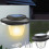 Solar buitenlamp met bewegingssensor en 3 standen 1