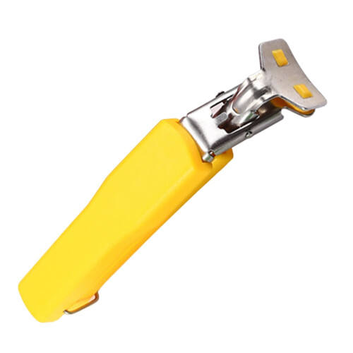Pinça de silicone para tigelas com cabo antiderrapante, 1 par