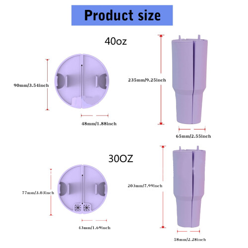 Separator de căni din silicon rezistent la căldură, 2 buc. 2