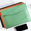 Leather A4 Document Folder with Snap Closure Black 5