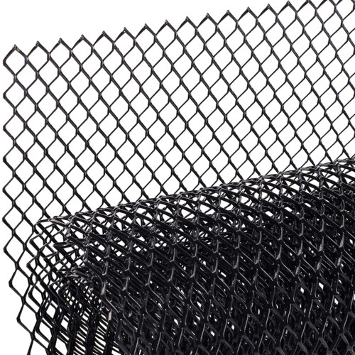 Ventilationsnet til bilgrill i aluminium, 1 stk.