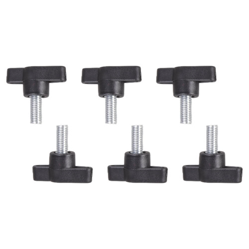 Șurub manual din oțel carbon rezistent cu mâner din plastic1