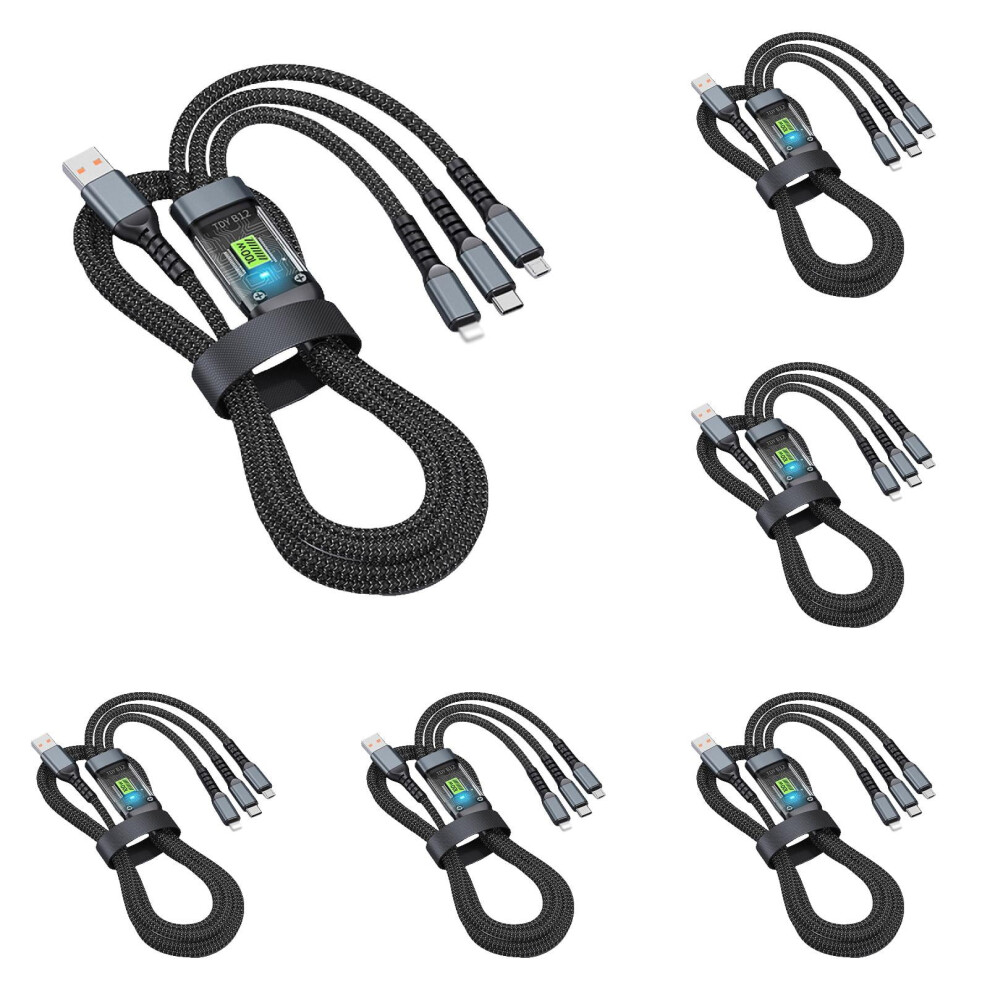 Usb-C To Usb-C Cable 100W Fast Charging Nylon-Braided 1.2M 971050123493