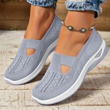 Mocassins Clássicos Femininos Cinza Tamanho 39