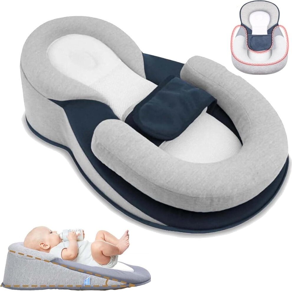 Rest Nest Bed for Acid Reflux with Strap