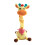 Peluche giraffa danzante con controllo del volume e musica per 1