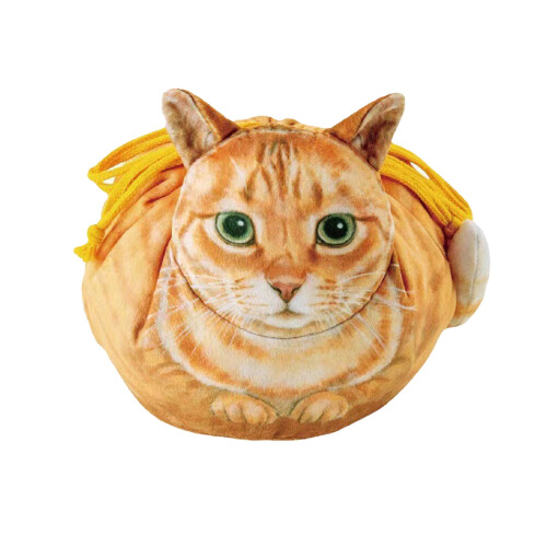 Neceser con cordón en forma de gato (1 unidad)