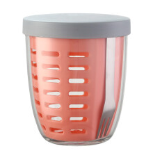 Pot de conservation pour fruits et légumes avec couvercle hermétique 600 ml