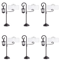 Porte-cartes de visite à pince pour lampadaire (6 pièces)