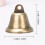 Retro Bronze Iron Hand-Cranked Bell Set 6 pcs 38mm 3