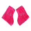 Skate Boot Covers Rose 1 Pair 8