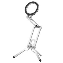 Magnetischer Handyhalter aus Aluminium, verstellbar und faltbar