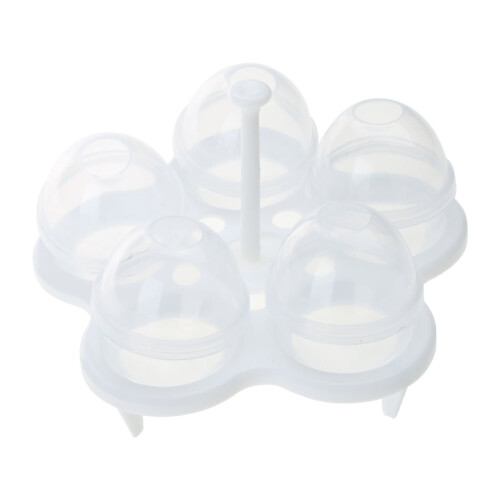 Stampo in silicone per cuociuova sode (per 5 uova)