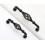 Kids Drawer Pulls Black Bird Cage Handle 4 Pack 8