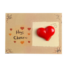 Romantic Heart Greeting Card 1 Piece