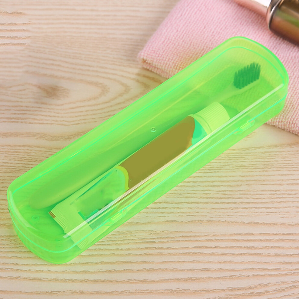 Transparent Plastic Toothbrush Case For Travel 1 Pc 962125411898
