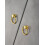 Cabinet Handles Ring Style Black 10 Pack 4