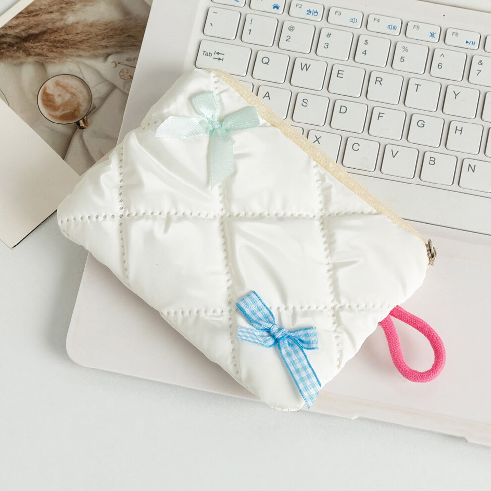Women's Cosmetic Bag Waterproof Small Zipper Pouch