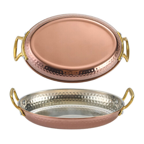 Stainless Steel Paella Pan 304 SS 6 Sizes
