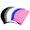 Silicone Swimming Cap with Ear Protection One Size 7