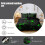 Geometric Comforter Set Green Black 3 PCS Honeycomb Design 5