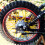 Plastic Wheel Spoke Decor Set 72-Pc 24cm 4