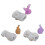 Easter Rabbit Silicone Moulds for Plaster Wax Baking Decor 5