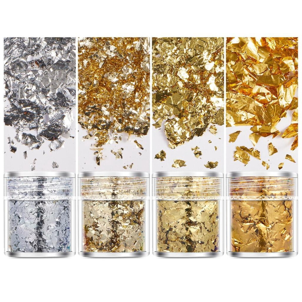 Gold Flakes for Crafts and Epoxy Resin Decoration