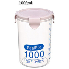 Luftdichter Lebensmittelbehälter aus BPA-freiem Kunststoff, 1000 ml